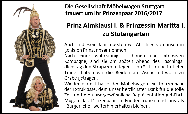 Prinzenbegräbnis 2017